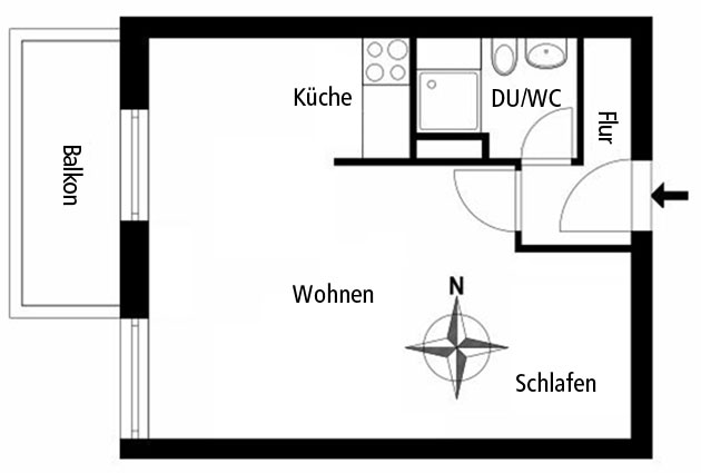 Berlin Studio Apartment A