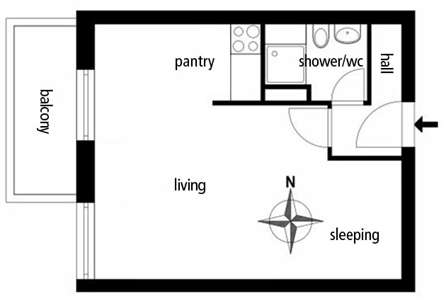 Berlin Studio Apartment A